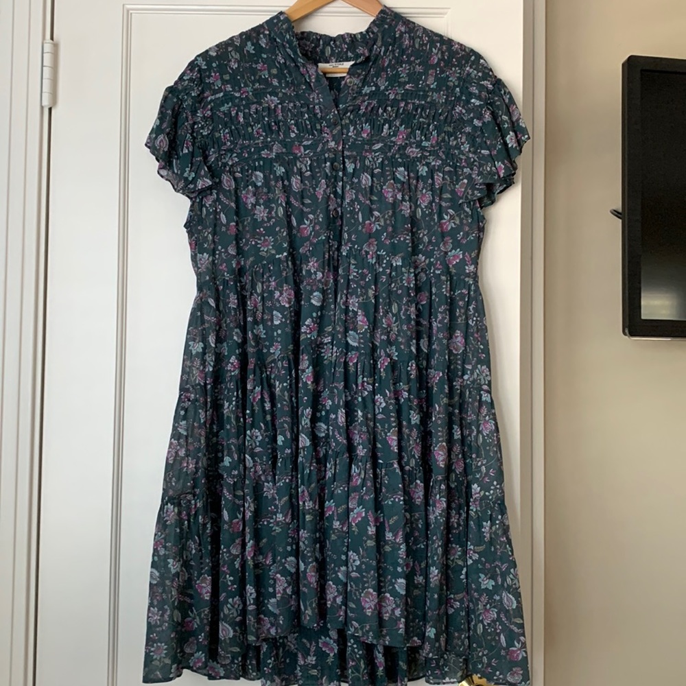 Isabel Marant Etoile Lanikaye Tiered Cotton dress
